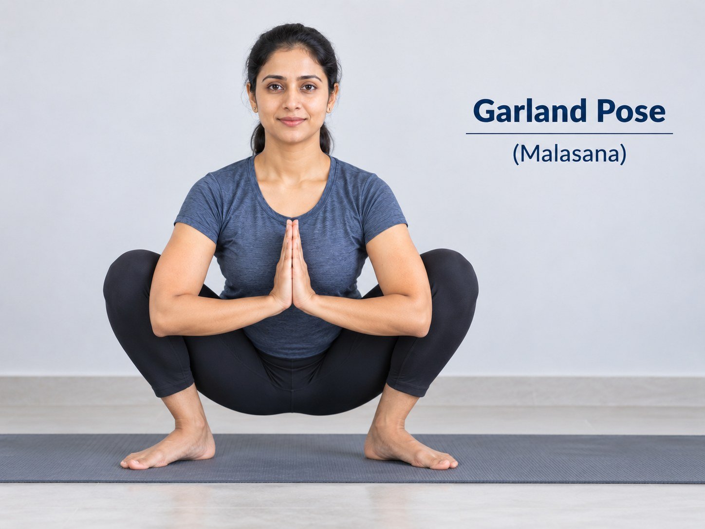 Garland Pose / Deep Squat (Malasana) hip mobility demonstration
