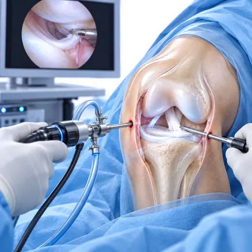 Knee and shoulder arthroscopy keyhole surgery procedure - Dr. Sumit Dubewar