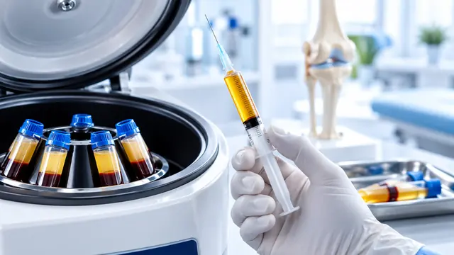 PRP therapy - platelet-rich plasma injection for joint regeneration - OrthoRegen by Dr. Sumit Dubewar